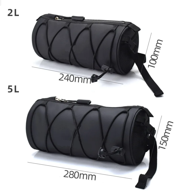 Cycling Gear Organizer - 2L 5L 자전거 핸들바 가방, 자전거