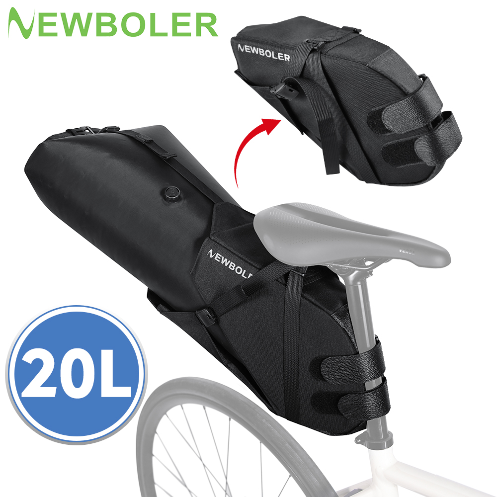 Cycling Gear Organizer Bag - NEWBOLER 업그레이드된 20L 대용량 자전거 가방