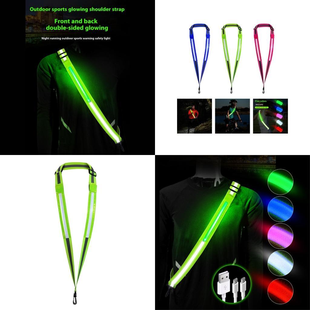 Cycling Visibility Gear - R6FE 사이클링 반사성 스트랩 5 조명