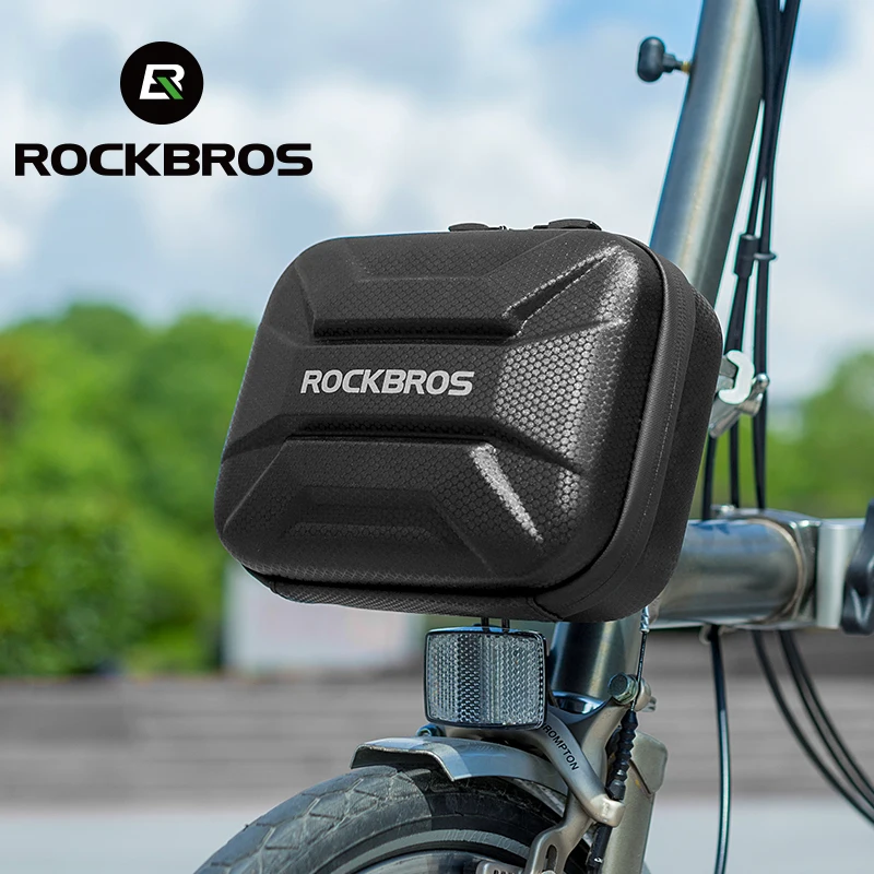 Cycling Gear Organizer Bag - ROCKBROS 탄소 섬유 패턴 BMX 앞