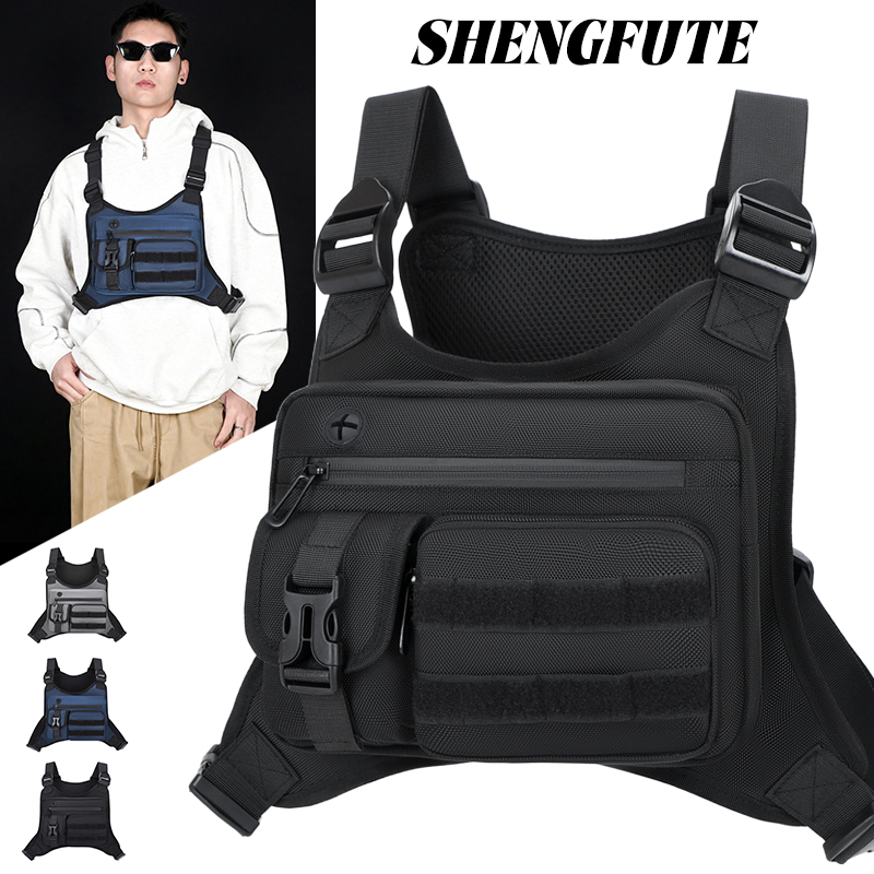 Cycling Gear Tote - 전술 가슴 장비 가방 남성용 멀티