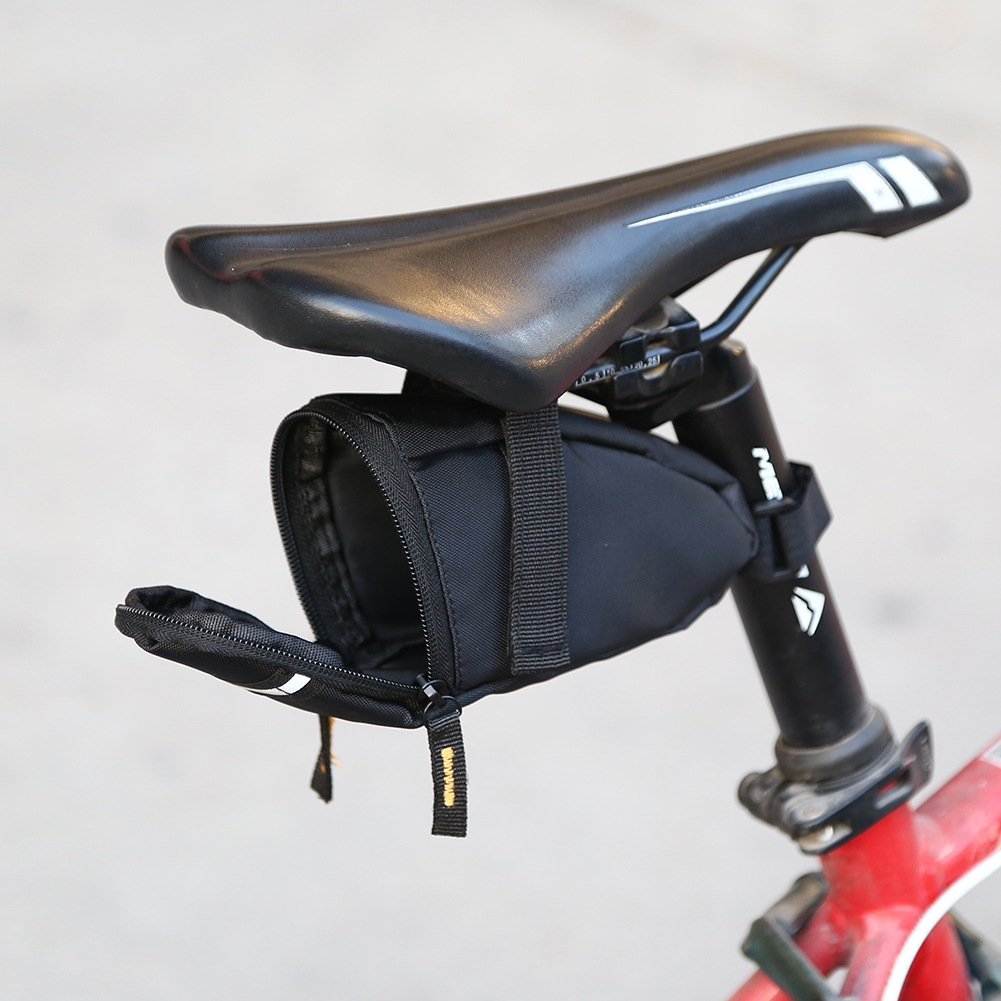 Cycling Gear Organizer - 튼튼한 다기능 자전거 안장 가방, 방수