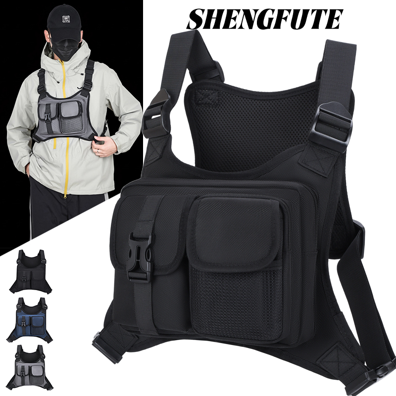 Cycling Gear Tote - 전술용 체스트 리그 백 남성용 멀티