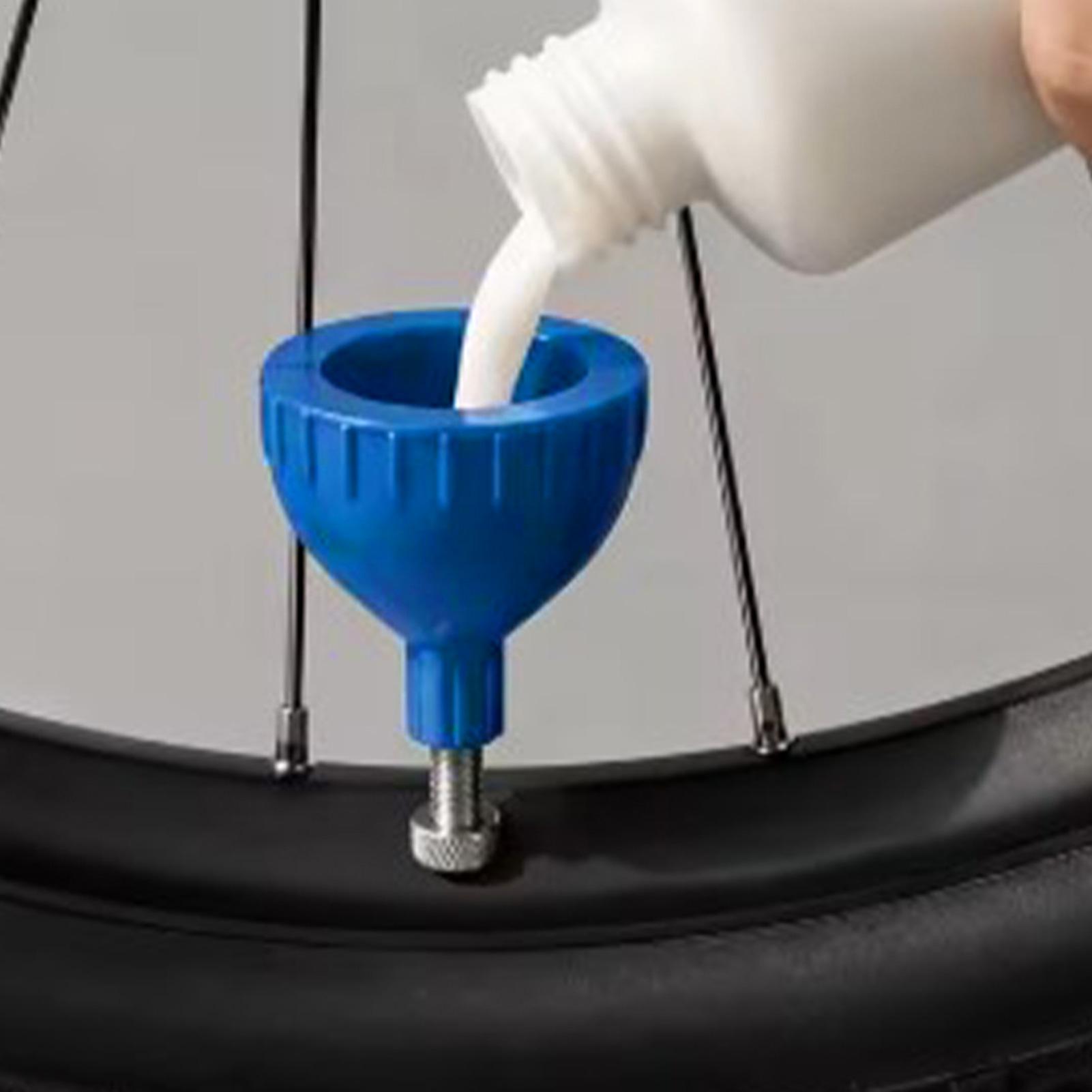 Tubeless Tire Sealant - 튜브리스 자전거 타이어 실런트 깔때기, 간편한