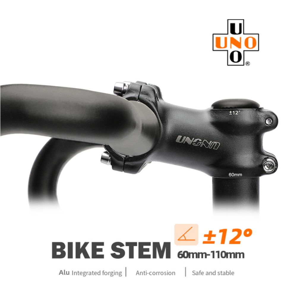 Bike Stem Riser - UNO 자전거 핸들 줄기 12도 Mtb
