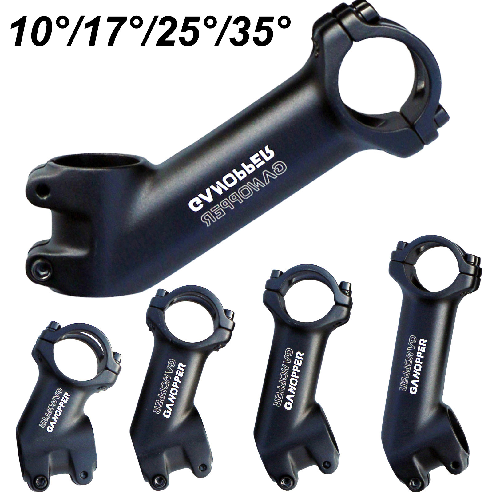 Bike Stem Riser - 17 25 35도 산악 자전거 핸들