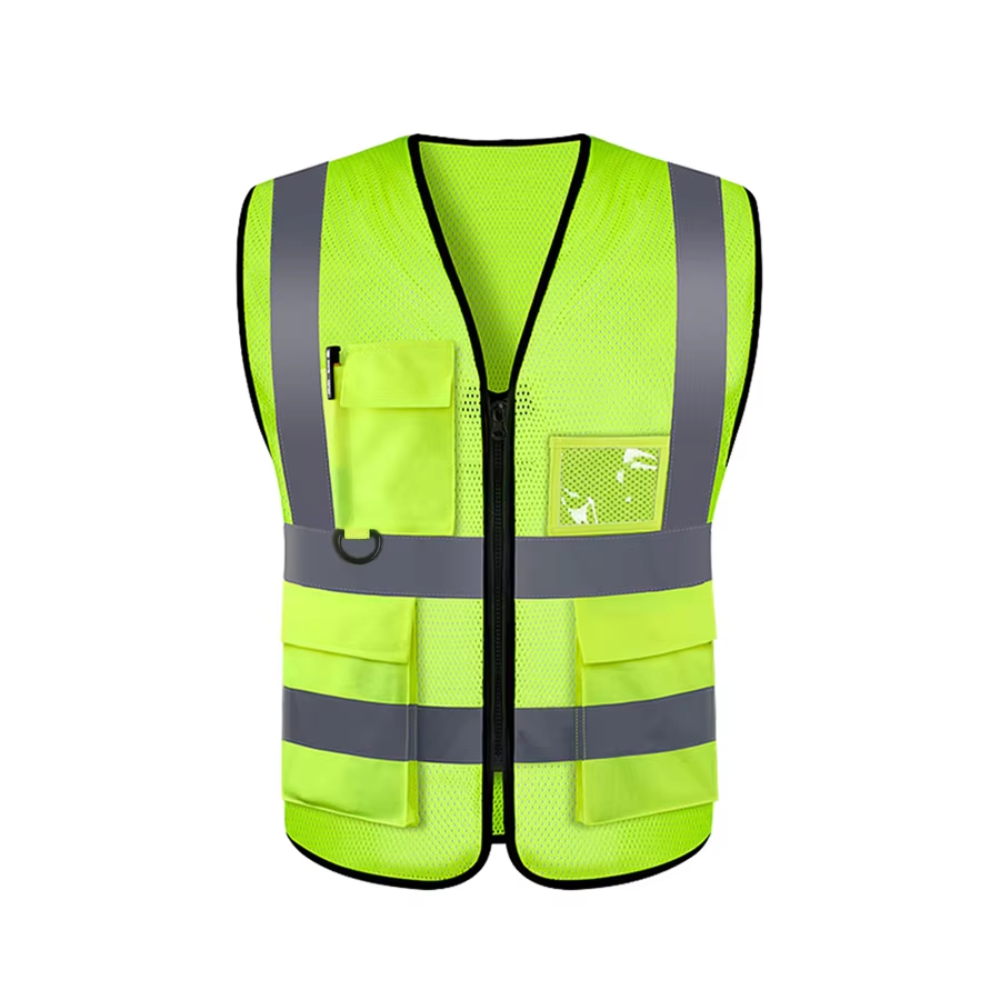 Cycling Visibility Gear - 조절 가능한 안전 조끼 경량 안전