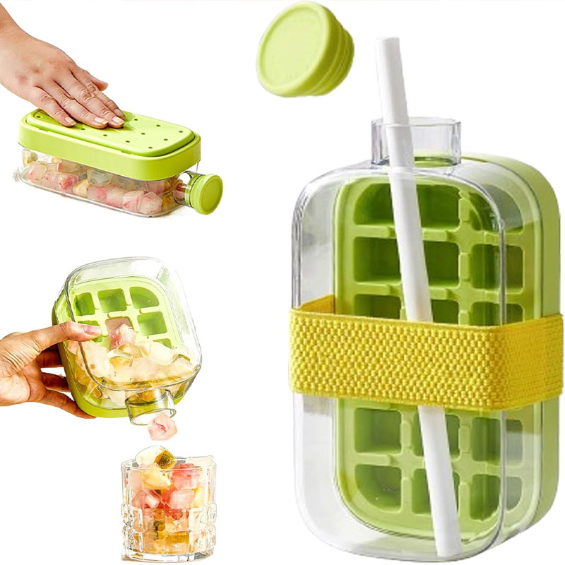 Water Bottle Holder - 2 in 1 프레스형 쿨링컵 물병,