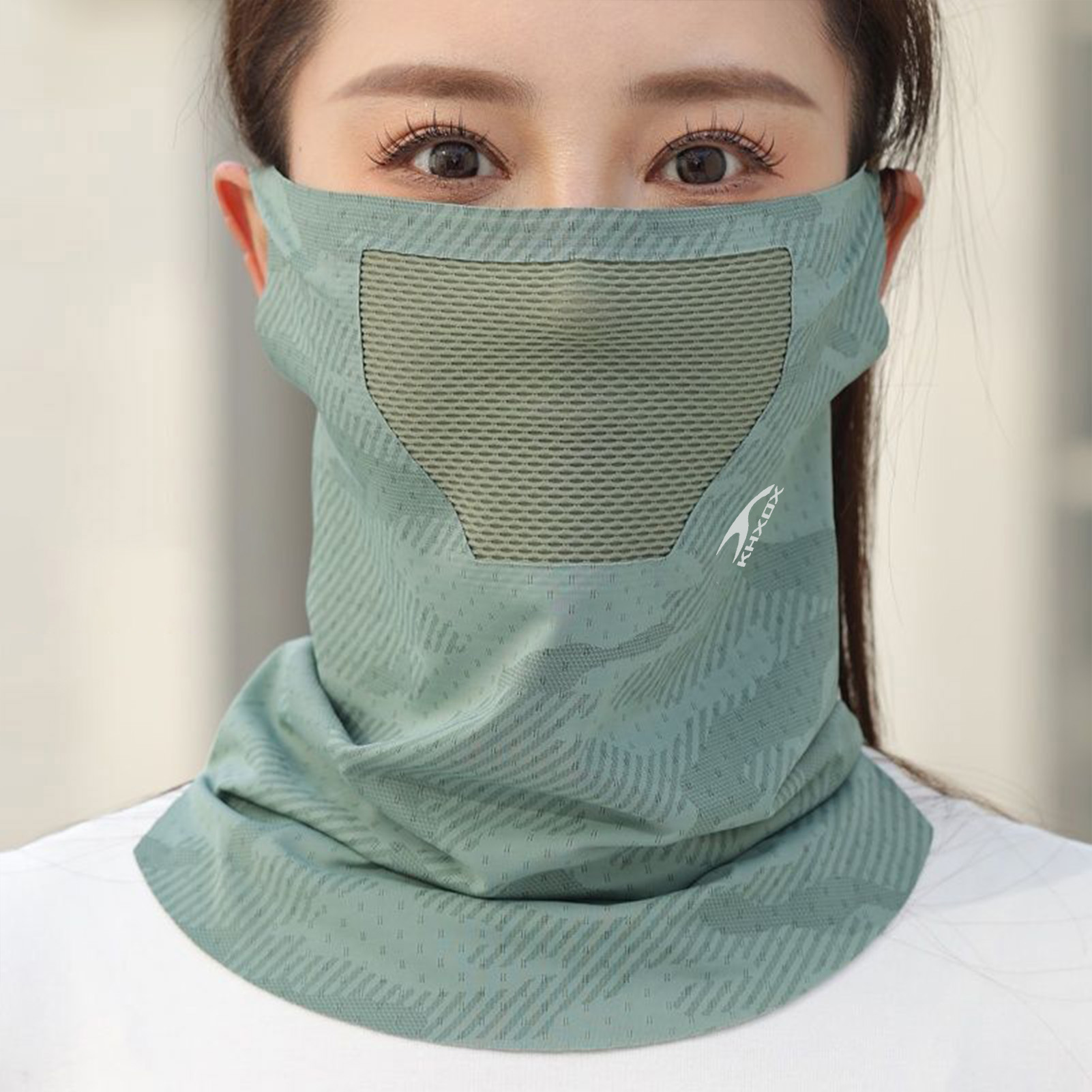 Gear In Cycling - 통기성 좋은 야외 사이클링 페이스 마스크,