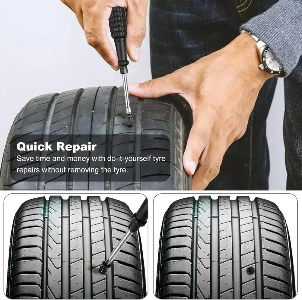 유니버설 진공 자동차 타이어 수리용 고무 못 타이어 수 - Tubeless Tire Sealant 리뷰 및 가격
