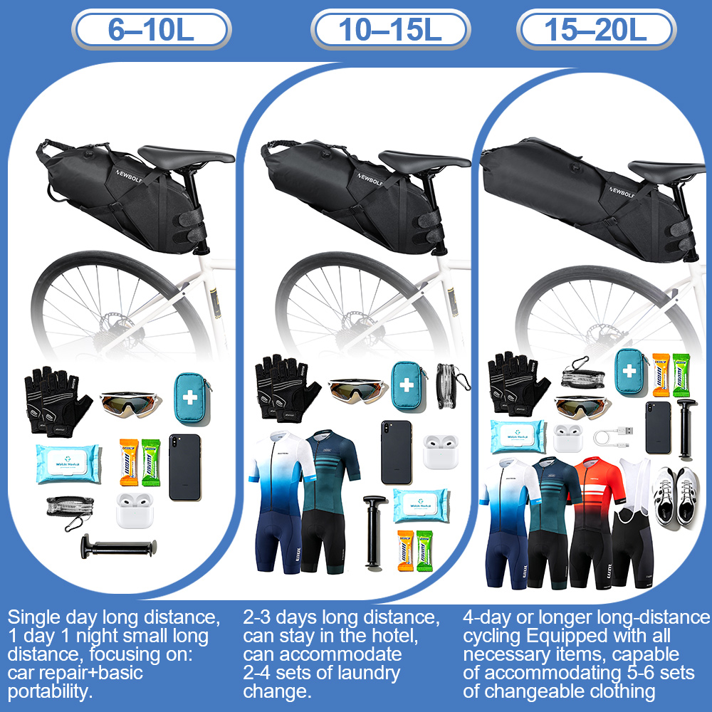 NEWBOLER 업그레이드된 20L 대용량 자전거 가방 - Cycling Gear Organizer Bag 리뷰 및 가격