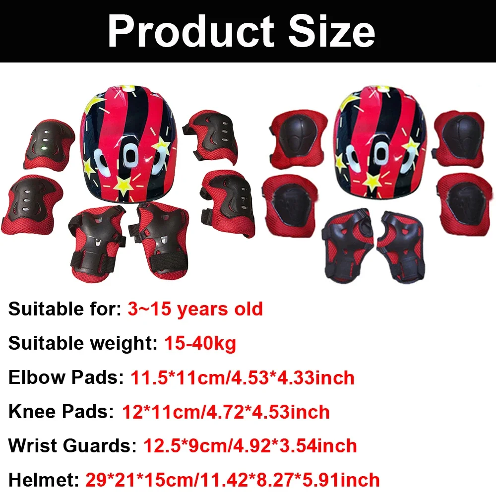 조정 가능한 어린이 헬멧 및 무릎 패드 팔꿈치 패드 손 - Cycling Gear For Kids 리뷰 및 가격