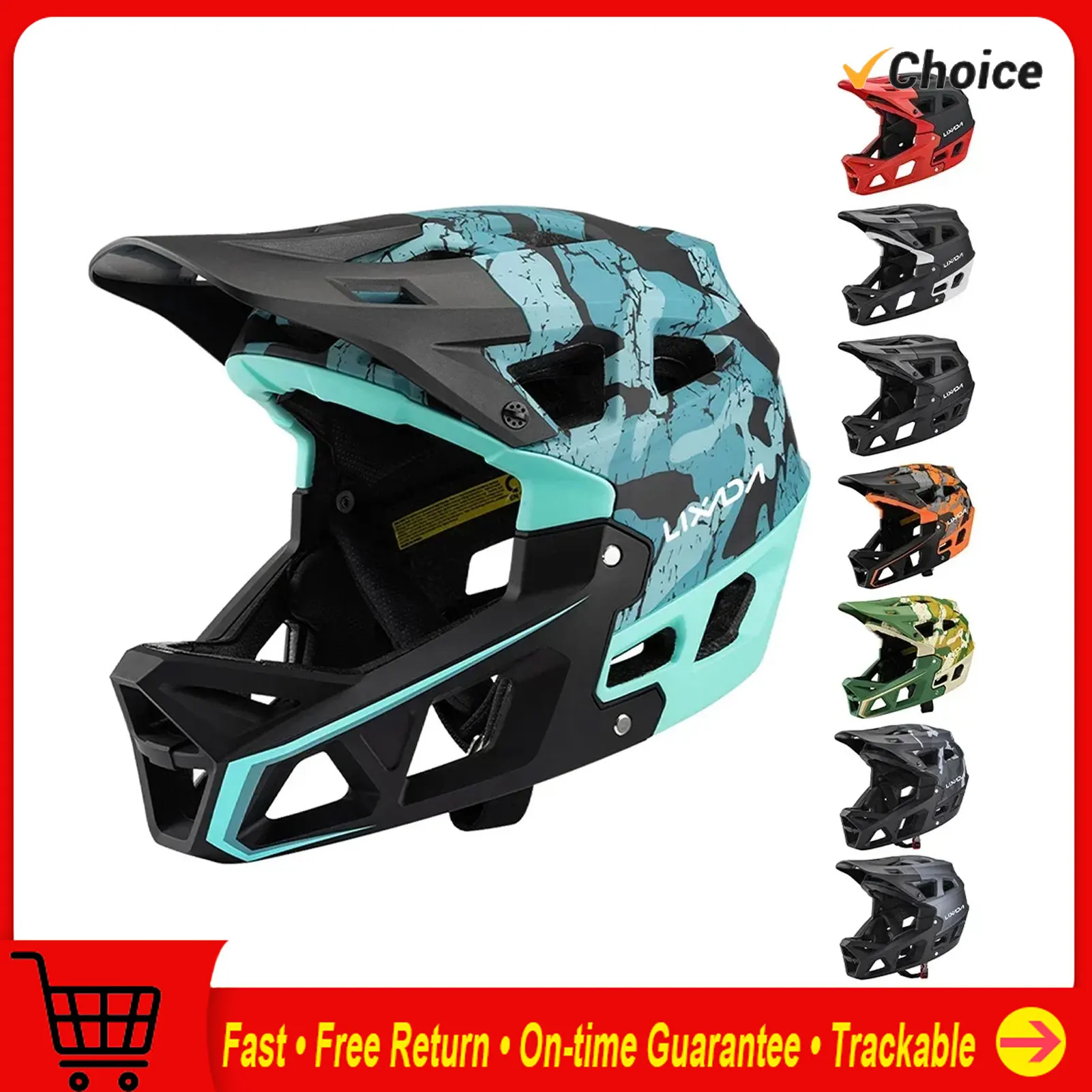 산악 자전거 안전 사이클링 장비 풀페이스 MTB 헬멧  - Cycling Gear Pas 리뷰 및 가격