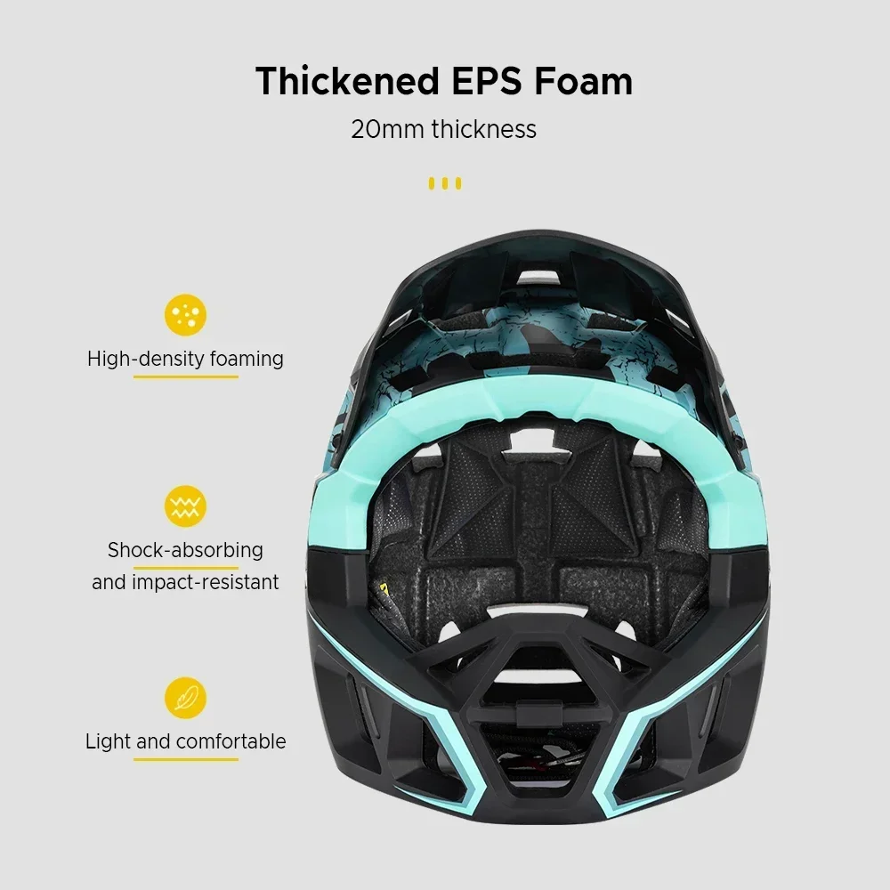 산악 자전거 안전 사이클링 장비 풀페이스 MTB 헬멧  - Cycling Gear Pas 리뷰 및 가격