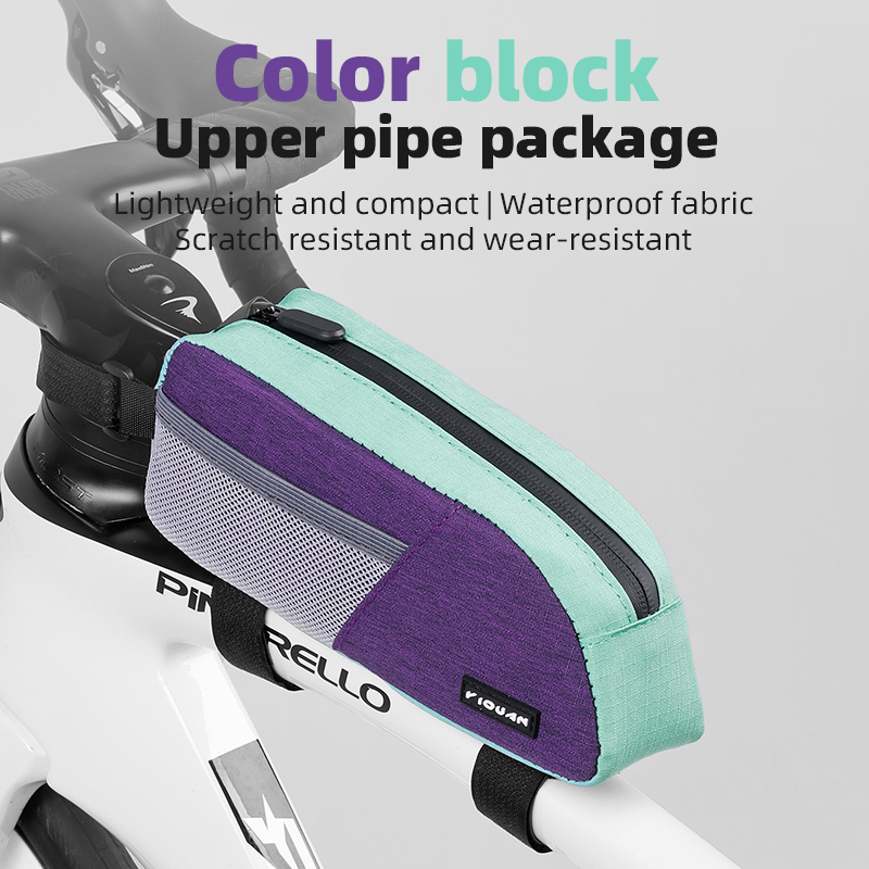 ESLNF 다채로운 자전거 탑 튜브 가방 산악 자전거  - Cycling Gear Organizer 리뷰 및 가격