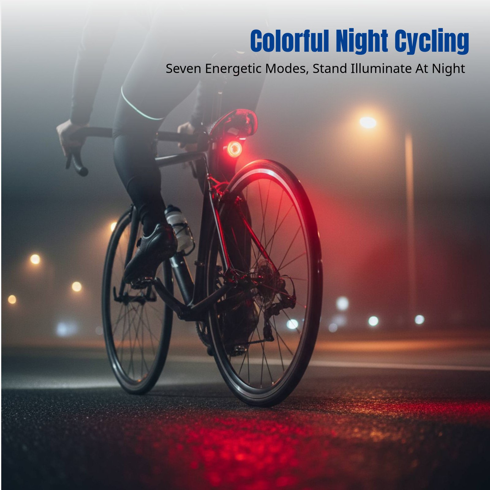 스마트 브레이크 감지 자전거 라이트, 다채로운 야간 라 - Cycling Visibility Gear 리뷰 및 가격