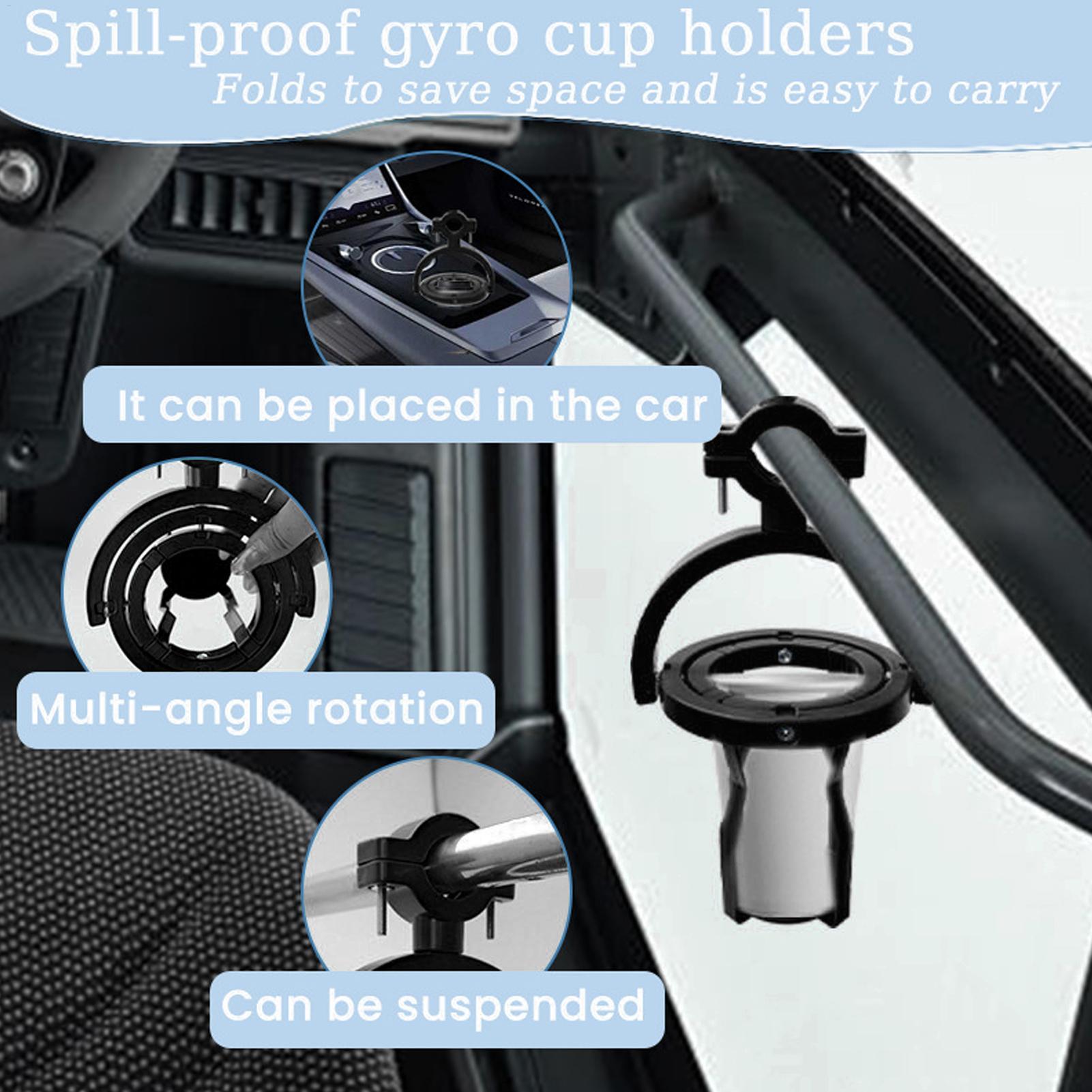 자이로 컵 홀더 자동 수평 컵 홀더 클램프 트랙터 자전 - Water Bottle Holder 리뷰 및 가격