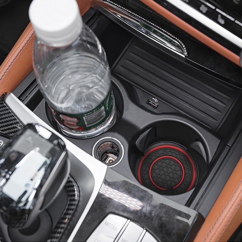 차량용 컵홀더 패드 논슬립 다이아몬드 라인스톤 고무 매 - Water Bottle Holder 리뷰 및 가격