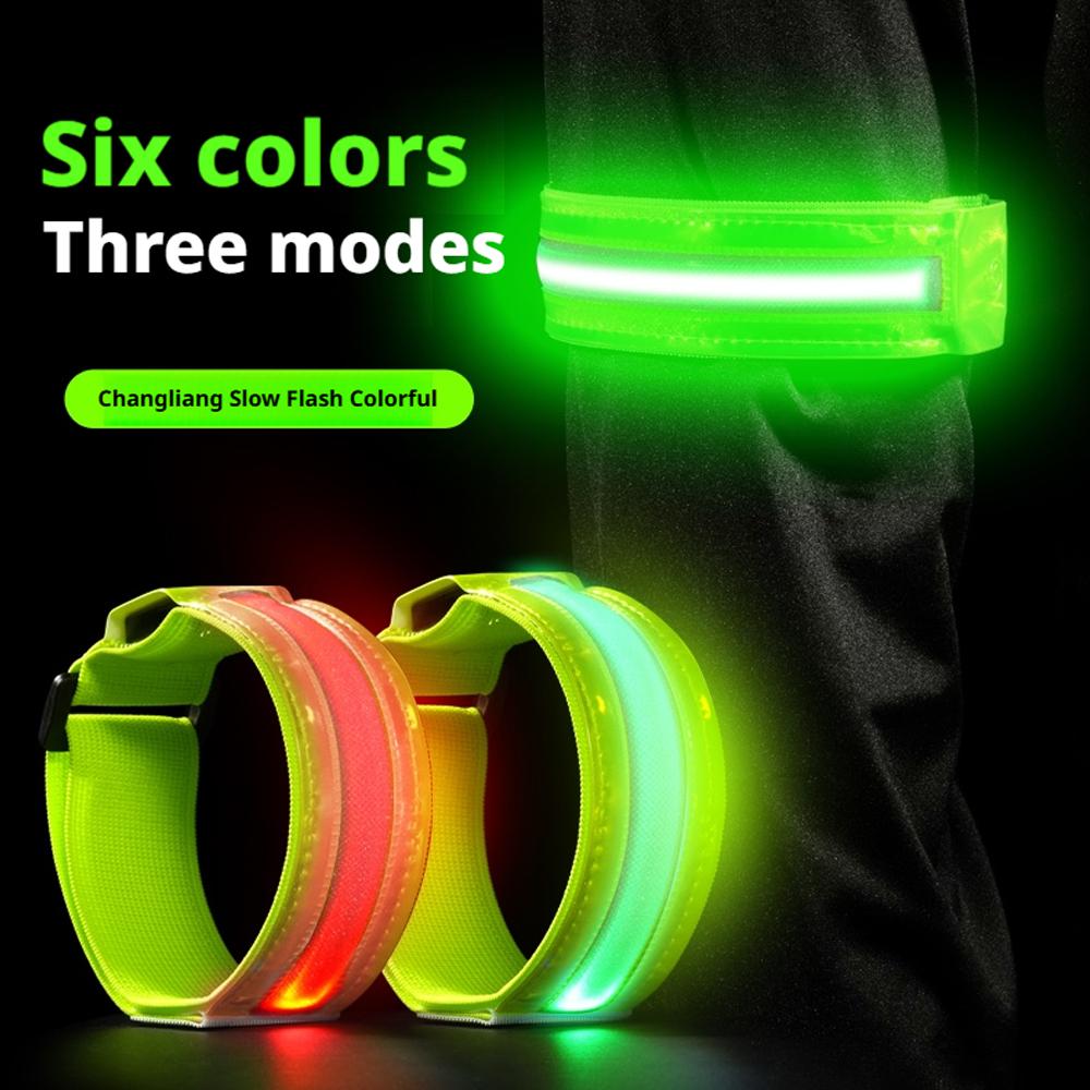 LED 반사 완장 안전 스트랩 높은 가시성 라이트 업  - Cycling Visibility Gear 리뷰 및 가격