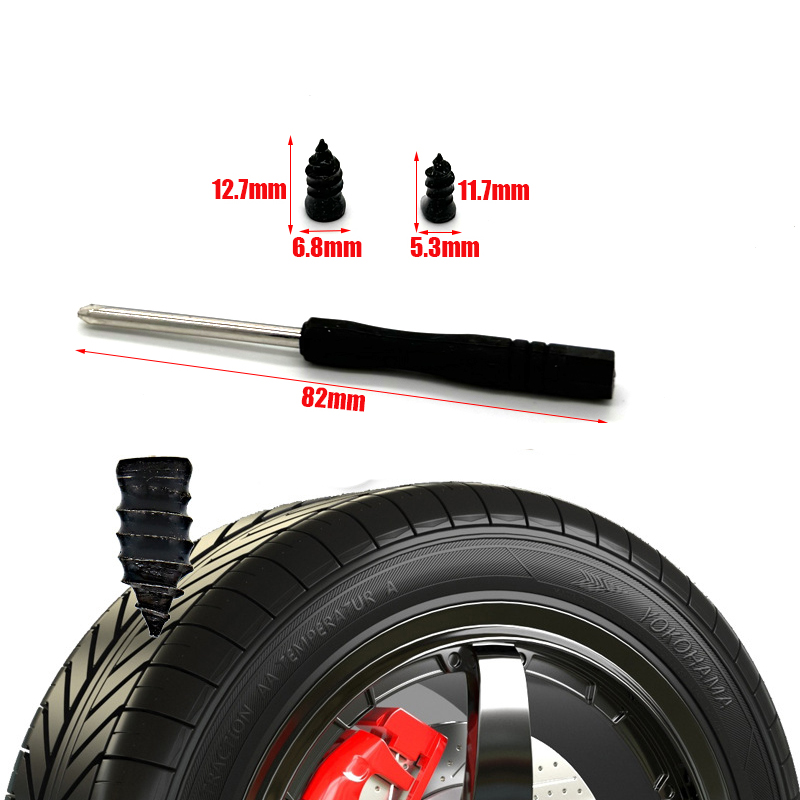 12PCS 24PCS 오토바이 진공 타이어 수리 손톱  - Tubeless Tire Sealant 리뷰 및 가격
