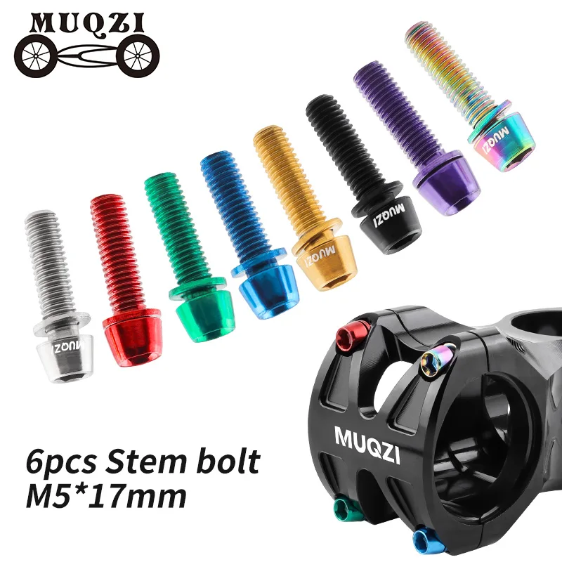 MUQZI 자전거 핸들바 스템 나사, 와셔 포함, MT - Bike Stem Riser 리뷰 및 가격