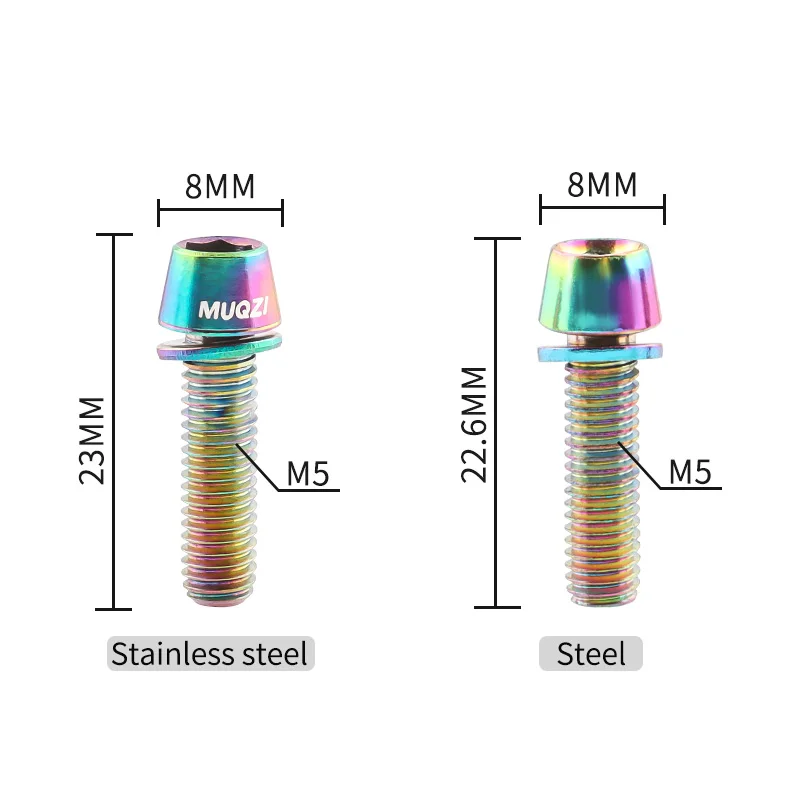 MUQZI 자전거 핸들바 스템 나사, 와셔 포함, MT - Bike Stem Riser 리뷰 및 가격
