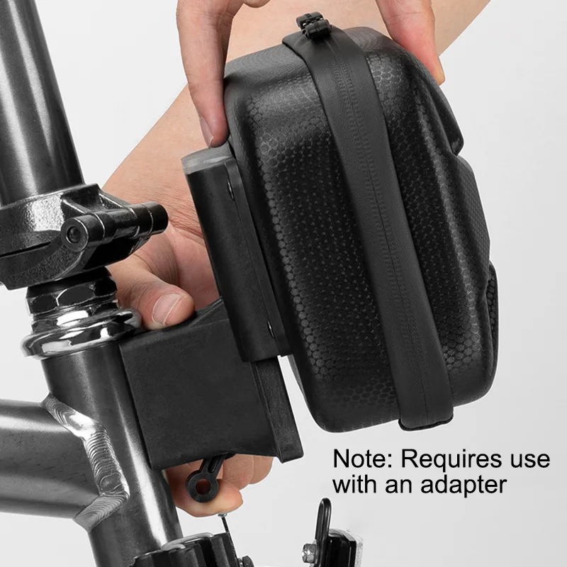 ROCKBROS 탄소 섬유 패턴 BMX 앞 가방 하드  - Cycling Gear Organizer Bag 리뷰 및 가격