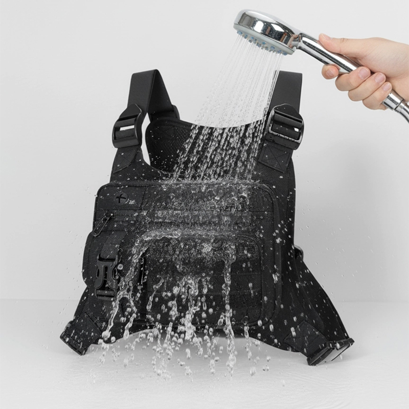 전술 가슴 장비 가방 남성용 멀티 포켓 하네스 조끼 몰 - Cycling Gear Tote 리뷰 및 가격