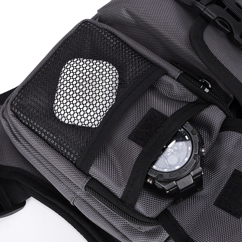 전술용 체스트 리그 백 남성용 멀티 포켓 하네스 조끼  - Cycling Gear Tote 리뷰 및 가격