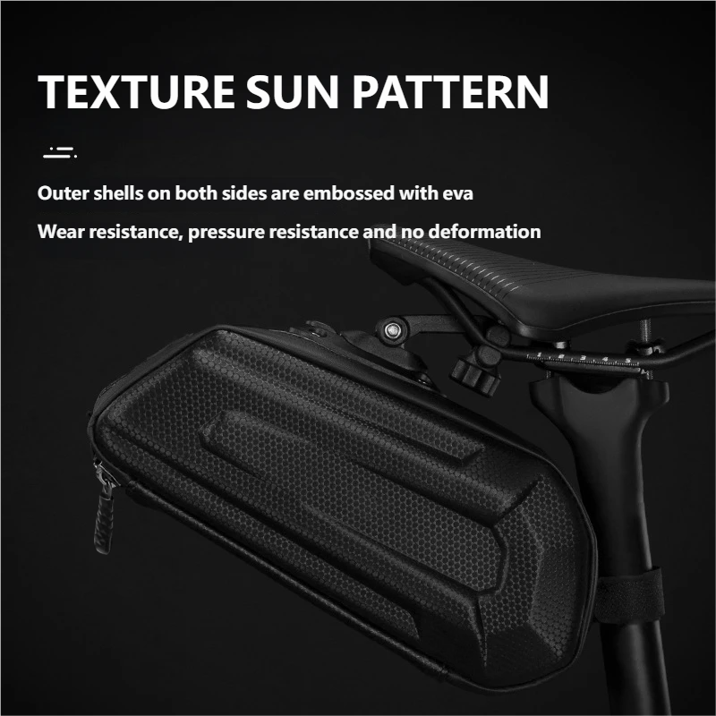 하드쉘 자전거 안장 가방 카본 패턴 대용량 퀵 릴리즈  - Cycling Gear Organizer Bag 리뷰 및 가격