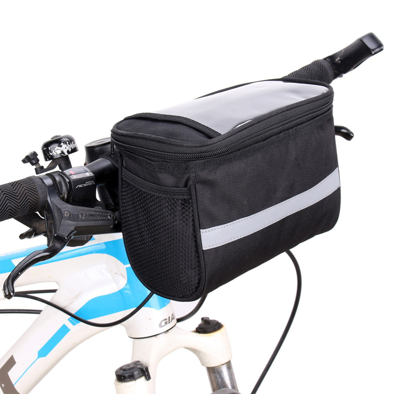 자전거 앞 핸들바 가방, 야외 사이클링, 휴대폰 거치대 - Cycling Gear Organizer Bag 리뷰 및 가격