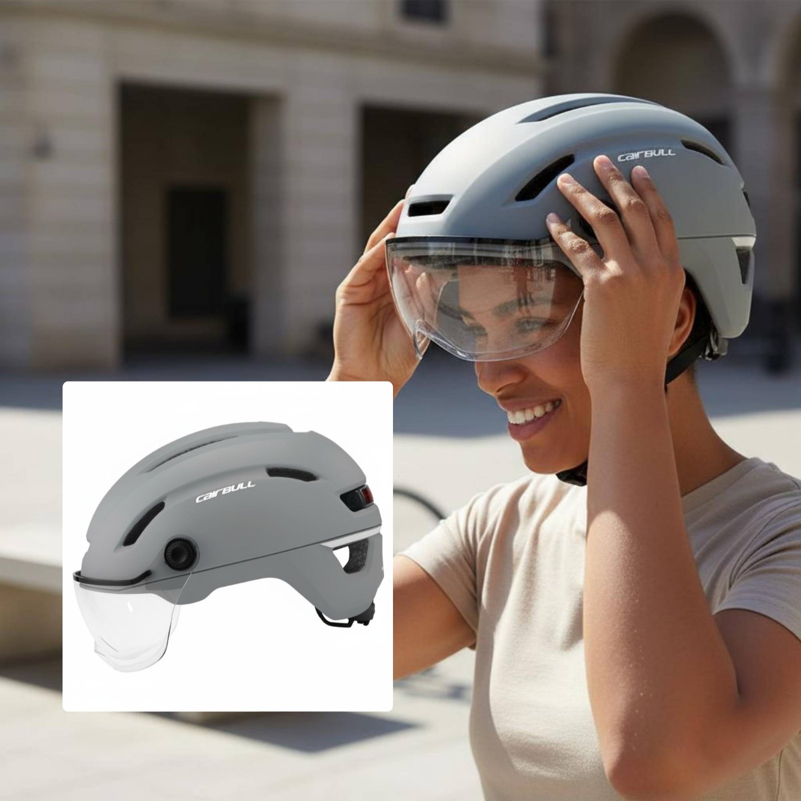 전기 자전거 통근용 헬멧 NTA 8776 인증 시티 사 - Cycling Gear Pas 리뷰 및 가격