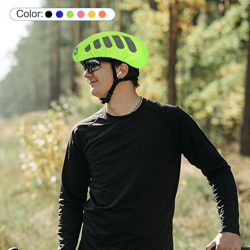 반사 스트립이 있는 자전거 헬멧 레인 커버 방수 방풍  - Cycling Visibility Gear 리뷰 및 가격