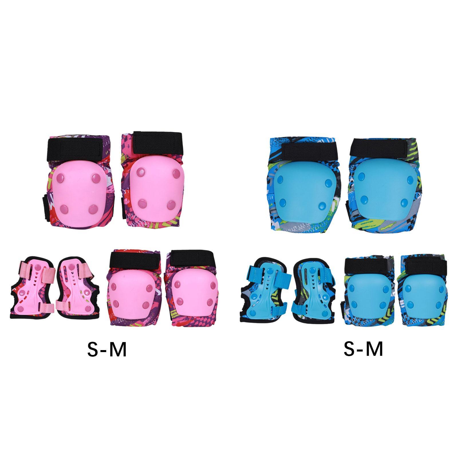 어린이용 보호 장비 6종 세트 무릎 패드 팔꿈치 패드  - Cycling Gear For Kids 리뷰 및 가격