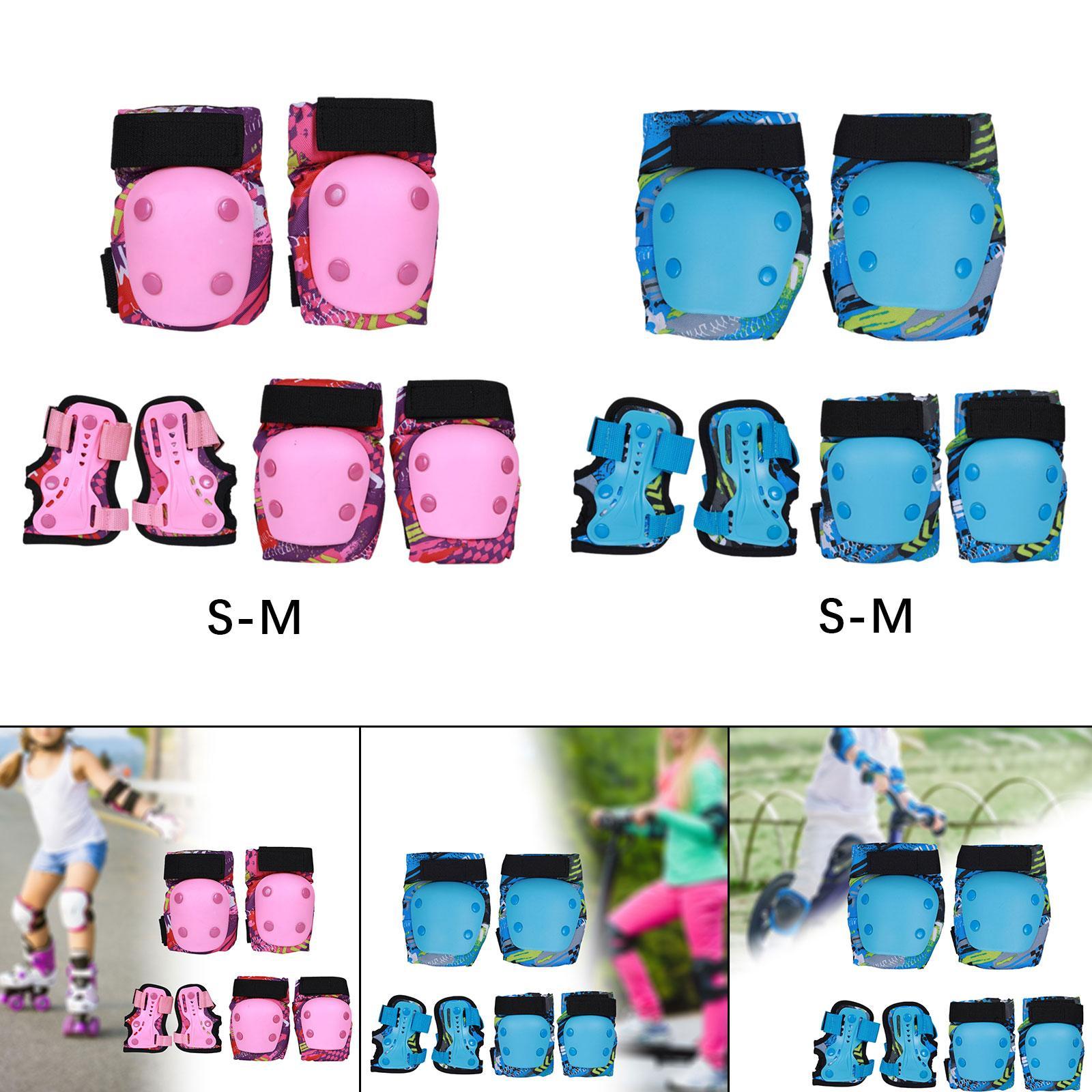 어린이용 보호 장비 6종 세트 무릎 패드 팔꿈치 패드  - Cycling Gear For Kids 리뷰 및 가격