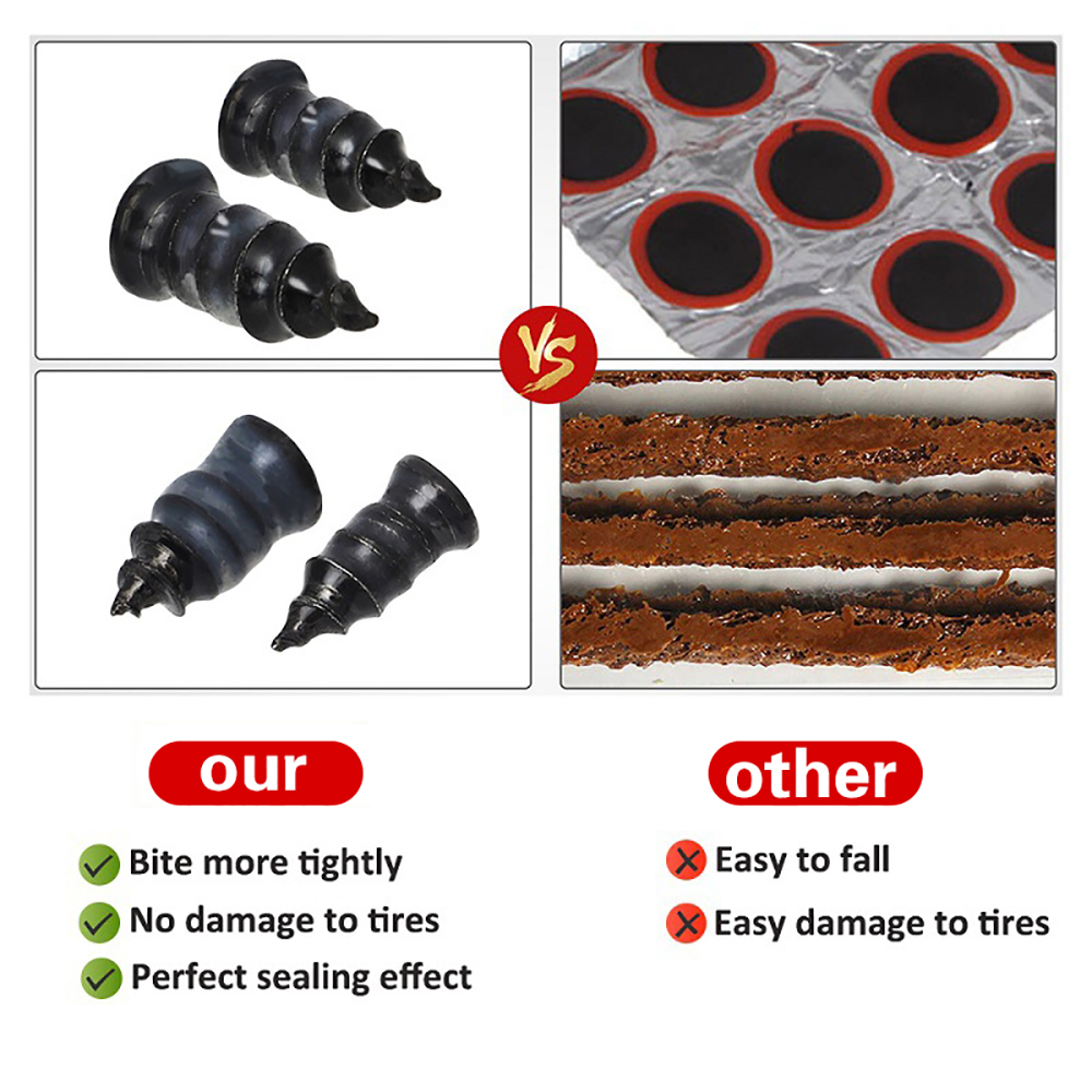 자동차 오토바이 진공 타이어 수리 못 10/20/30/ - Tubeless Tire Sealant 리뷰 및 가격