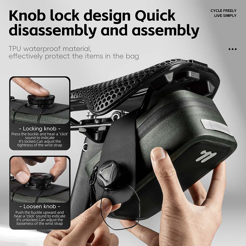 웨스트 바이킹 자전거 안장 가방 휴대용 자전거 수납 공 - Cycling Gear Organizer 리뷰 및 가격