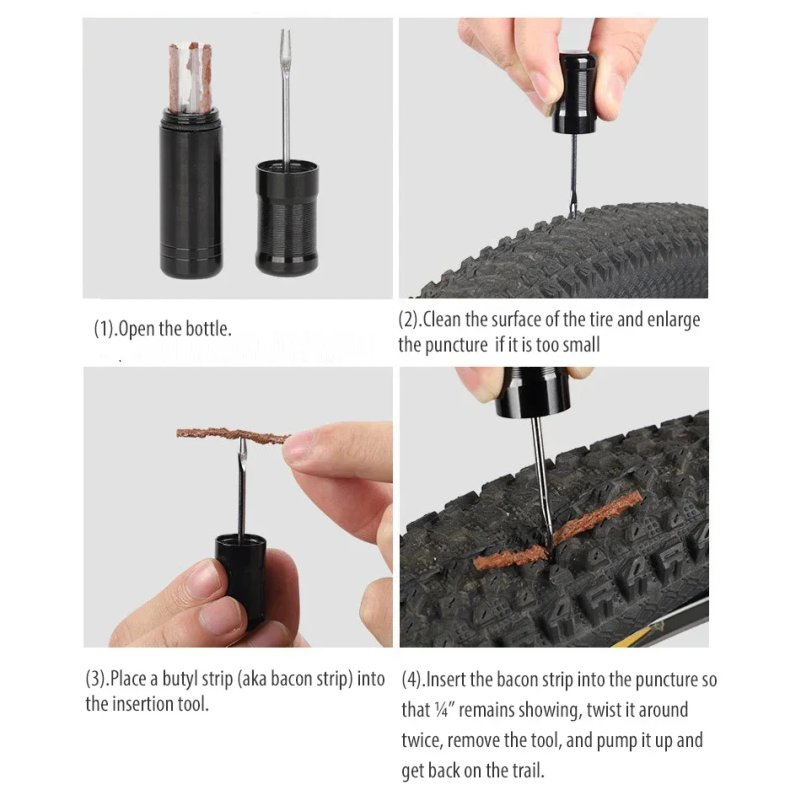 로드 및 MTB 자전거용 튜브리스 타이어 수리 키트 - - Tubeless Tire Sealant 리뷰 및 가격