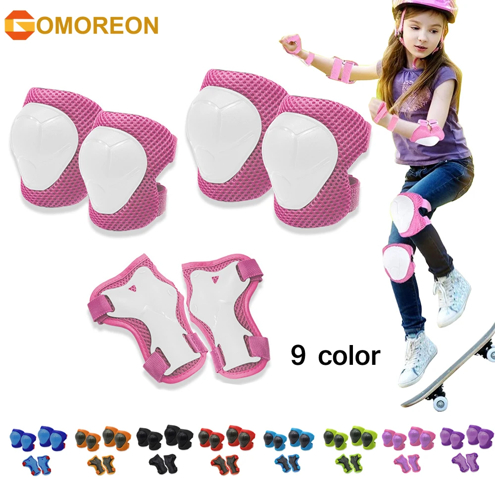 GOMOREON 어린이 무릎 패드 팔꿈치 패드, 손목  - Cycling Gear For Kids 리뷰 및 가격