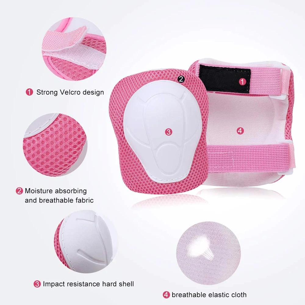 GOMOREON 어린이 무릎 패드 팔꿈치 패드, 손목  - Cycling Gear For Kids 리뷰 및 가격
