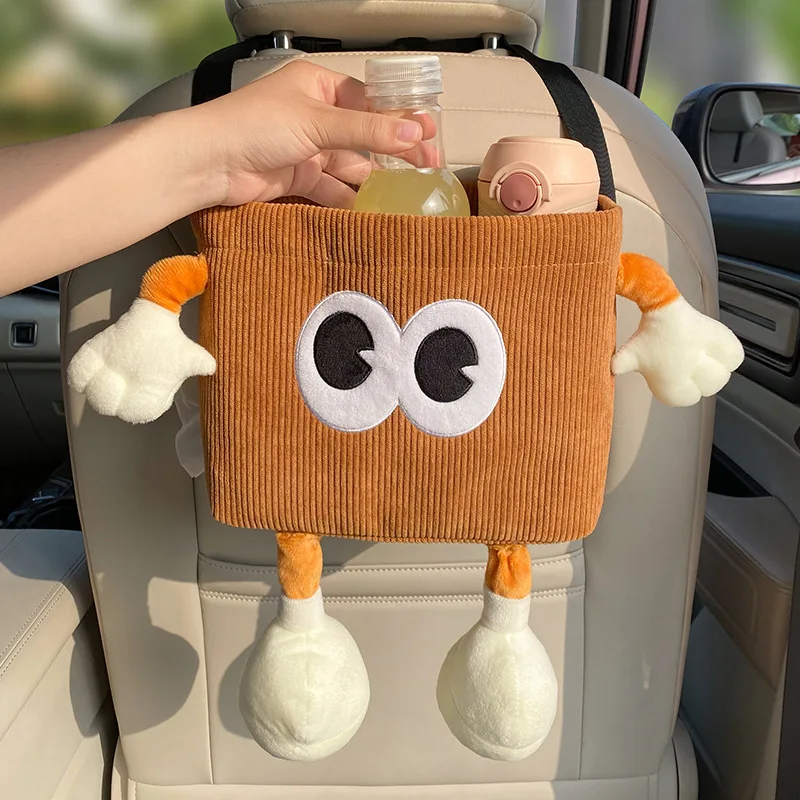 자동차 쓰레기통, 만화 눈 우산 물병 보관 가방, 자동 - Water Bottle Holder 리뷰 및 가격
