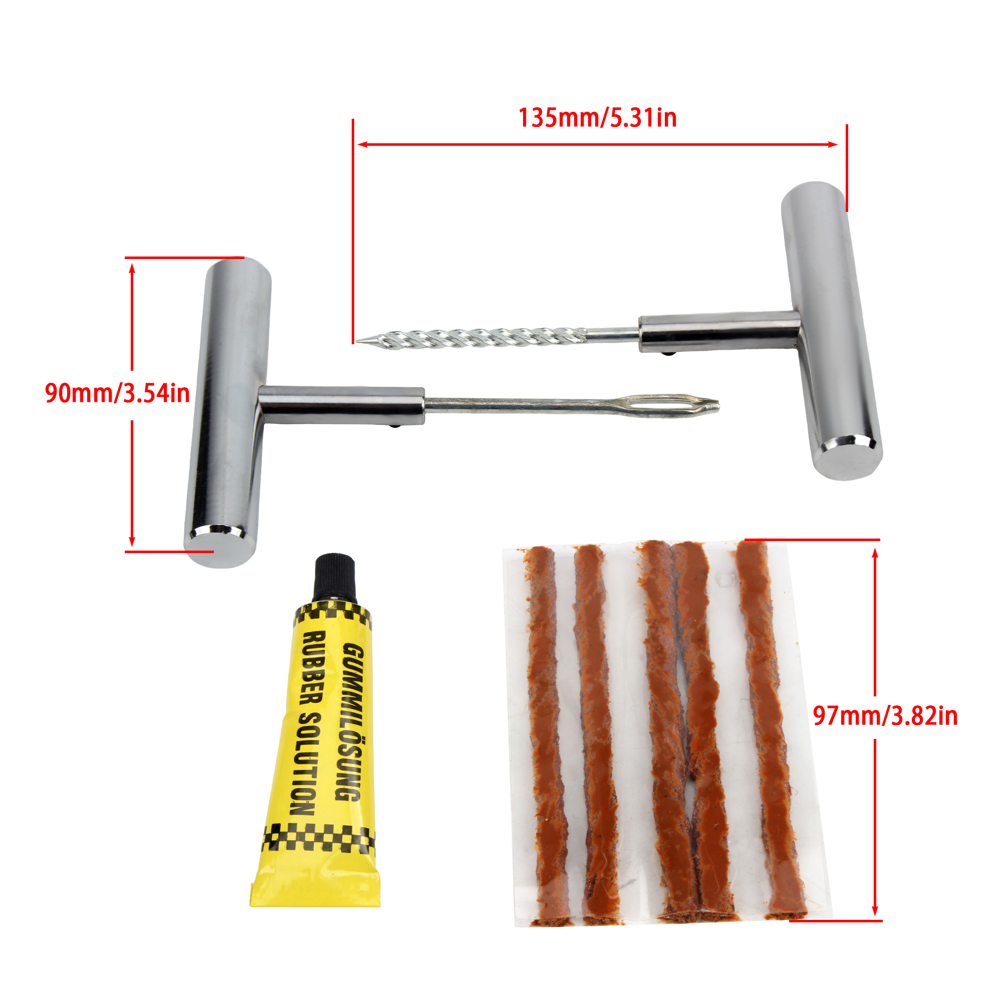 범용 오토바이 타이어 수리 도구 세트, 더트 피트, 자 - Tubeless Tire Sealant 리뷰 및 가격