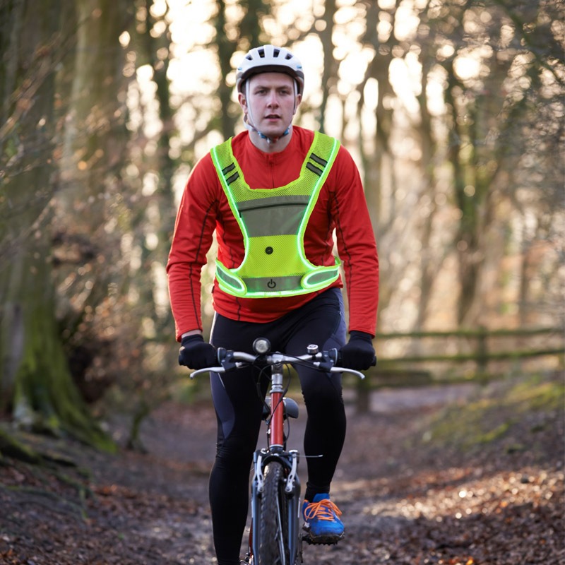 LED 라이트업 스포츠웨어 메쉬 원단 야외 스포츠 러닝 - Cycling Visibility Gear 리뷰 및 가격
