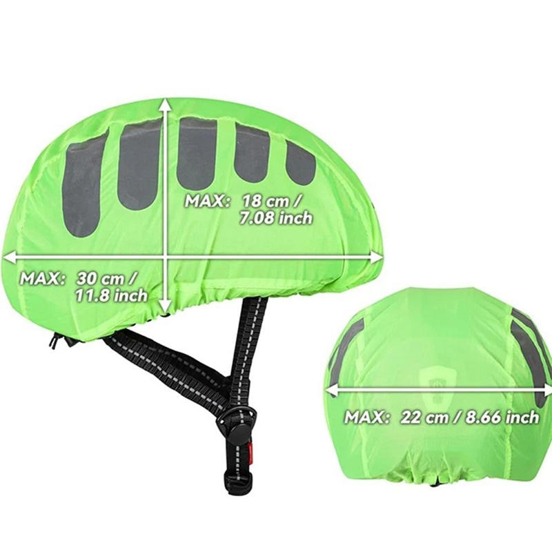 1 Pcs 자전거 헬멧 레인 커버 반사 스트립 방수 방 - Cycling Visibility Gear 리뷰 및 가격