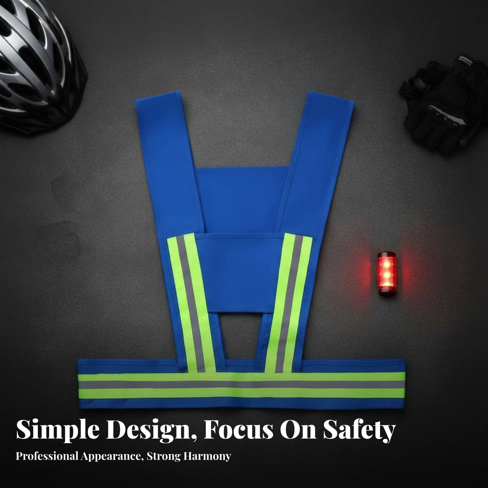 반사 안전 조끼 순면 사이클링 안전 조끼 반사 러닝 장 - Cycling Visibility Gear 리뷰 및 가격